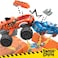 MEGA Hot Wheels Tiger Shark Chomp Course Monster Truck Building Toy with 2 Figures (245 Pieces)
