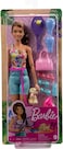 Barbie Doll with Puppy, Workout Outfit, Roller Skates and Tennis
