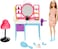 Barbie Doll and Hair Salon Playset, Color-Change Hair
