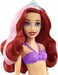 Disney Princess Toys, Ariel Mermaid Doll with Color-Change Hair and Tail, Color Splash Water Toy Inspired by the Disney Movie, HLW00
