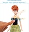 Disney Frozen Toys, Singing Anna Doll in Signature Clothing, Sings &ldquo;For the First Time in Forever&rdquo; from the Disney Movie Frozen, Gifts for Kids, HLW56

