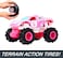 Hot Wheels RC Cars, Remote-Control Barbie Monster Truck in 1:24 Scale
