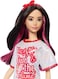 Barbie Fashionistas Doll - Red Mesh Dress HRH12
