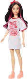 Barbie Fashionistas Doll - Red Mesh Dress HRH12
