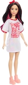 Barbie Fashionistas Doll - Red Mesh Dress HRH12
