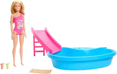 Barbie&reg; Pool with Doll HRJ74
