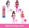 Barbie Color Reveal Doll &amp; Accessories, Ballerina Series, 6 Unboxing Surprises Include Color Change, Inspired by Balletcore (Styles May Vary)
