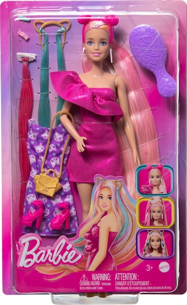 Barbie Fun &amp; Fancy Hair Cat Doll - Caucasian JDC85
