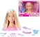 Barbie - JFG81 Blonde Hair Styling Head with 20+ Styling Accessories Including Star, Butterfly and Colour Changing Hair Clips
