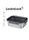 Stainless Steel Stackable Food Container Rectangle 1.2L &acirc;&euro;&ldquo; Four-Side Locking Lid, Durable &amp; Leakproof, Oven &amp; Freezer Safe