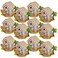 Fun Express 3D Beach Island Gingerbread House Craft Kit, Makes 12