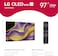 LG TV 97 Inch Class OLED evo AI 4K G5 Series Smart TV w/Dolby Atmos, Dolby Vision, HDR10, AI Super Upscaling 4K, Filmmaker Mode, Wow Orchestra, Alexa Built-in (OLED97G5WUA, 2025)