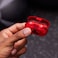 Beats Solo Buds Truly Wireless Bluetooth In-Ear Earbuds with Charging Case - Transparent Red (International Version)