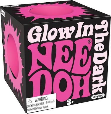 Schylling NeeDoh Assorted Glow In The Dark NeeDoh (Random 1 piece)