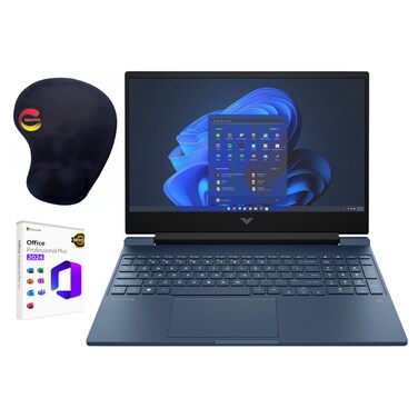 HP VICTUS-15 2024 Gaming Laptop, 10-Core Intel Core i7-12650H, 15.6&quot; FHD 144Hz IPS Display,32GB RAM  4TB SSD, NVIDIA GeForce RTX 4050, Backlit Keyboard, Wi-Fi 6, Window 11