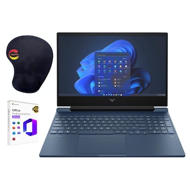 HP VICTUS-15 2024 Gaming Laptop, 10-Core Intel Core i7-12650H, 15.6&quot; FHD 144Hz IPS Display,16GB RAM  2TB SSD, NVIDIA GeForce RTX 4050, Backlit Keyboard, Wi-Fi 6, Window 11