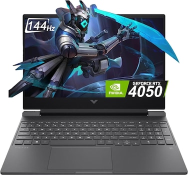 HP Victus Gaming  Laptop &ndash; 13th Gen  Intel Core i5-13420H  15.6inch FHD  1TB SSD  16GB RAM  6GB NVIDIA GeForce RTX 4050 Graphics  Win 11 / English Keyboard  Mica Silver  &ndash; [15-FA2082WM]
