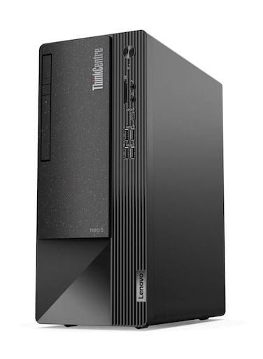 Lenovo ThinkCentre Neo 50t G3 With Core i5-12400 Processor/8GB DDR4/256GB SSD M.2 G4/DOS(Without Windows)/Integrated Intel UHD Graphics 730 Black