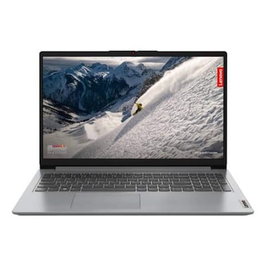 Lenovo IdeaPad 1 15AMN7 Laptop, 15.6" HD Display, AMD Athlon Silver Processor, 8GB RAM, 256GB SSD, AMD Radeon Graphics, Cloud Grey - International Version