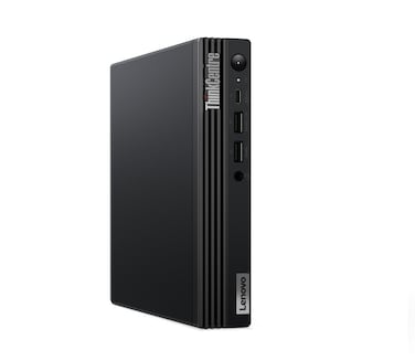 Lenovo ThinkCentre M70q Gen 4 Desktop, Intel&reg; Core i5-13400T, 8GB DDR4-3200, 512GB SSD, Integrated Intel&reg; UHD Graphics 730, USB Calliope Mouse &amp; Traditional Keyboard (Eng), No Operating System, Black