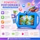 Telzeal P604 Kids Tablet 7 Inch HD Display, 6GB RAM 256GB ROM, Android 13, 3000mAh Battery, 5G WiFi, Dual Camera, Shockproof Protective Case with Handle (Pink)