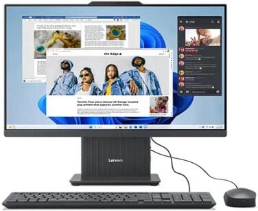 Lenovo IdeaCentre 24IRH9 All-in-One Desktop - 13th Gen  Intel Core i7-13620H  23.8inch FHD  1TB SSD  24GB RAM / Shared Intel  Graphics  Windows 11 / English &amp; Arabic Keyboard / Luna Grey