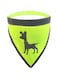 Alcott Visibility Dog Bandana, Large - Neon Yellow