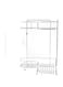 Royalford 2 Tier Corner Rack - Rust Free Stainless Steel Shower Caddy Rack Bathroom Organizer Corner Shelf   Ideal for Bedroom, Bathroom, Kitchen or Living Room