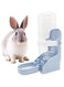 NeoStyle Rabbit Water Bottle, 500ml Hanging Rabbit Water,Non-Leaking Water bowl Dispenser, Suitable for Rabbits Chinchillas, Guinea pigs, Hedgehogs, Ferrets (blue (500ml))