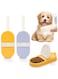 2 PCS Dog Water Bottle, Portable Dog Drinking Bottle Cup with Food Container 2-in-1 for Dog, Cat, Puppy, Pets, Pet Water Bowl Dispenser Dog Travel Accessories, Blue&amp;Yellow