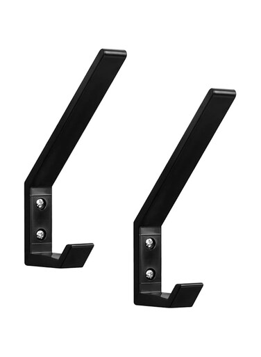 TERRIFI Helmet Holder Helmet Holder Hook Jacket Bags Wall Mount Cloth Display Rack Hanger 2PCS