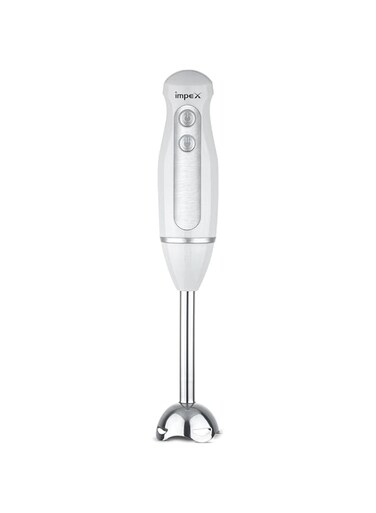 Impex Hand Blender Mixer 300W  2 Speed Control   Stainless Steel Rod &amp; Blade   Overheat Protection   2-Year Warranty   Efficient &amp; Durable Handheld Blender for Smoothies, Soups, Sauces &amp; More
