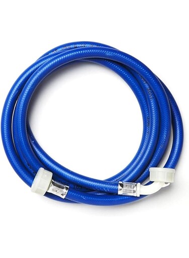 Zinc Products Premium Quality Extra Long Universal Washing Machine/Dishwasher Inlet Fill Hose 3.5 Metre Blue