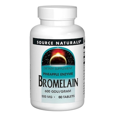Source Naturals Bromelain, 500 mg, 60 Tablets