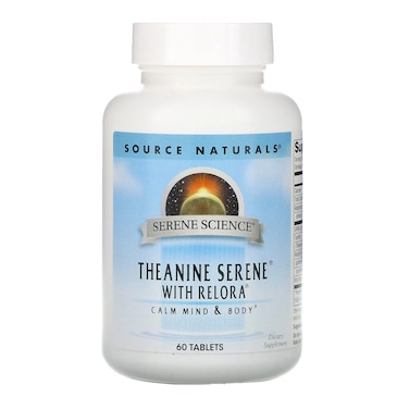 Source Naturals Serene Science Theanine Serene with Relora, 60 Tablets