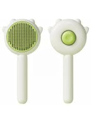 Pet Cat,dog Brush for Shedding and Grooming, Self Cleaning Slicker Brush for Short or Long Haired Cats, Pet Dog Hair Brush for Puppy Kitten Massage Removes Loose Undercoat, Mats, Tangled Hair,