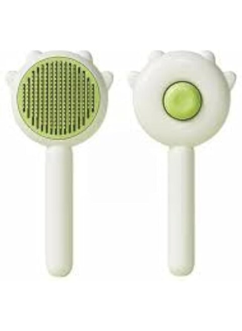 Pet Cat,dog Brush for Shedding and Grooming, Self Cleaning Slicker Brush for Short or Long Haired Cats, Pet Dog Hair Brush for Puppy Kitten Massage Removes Loose Undercoat, Mats, Tangled Hair,