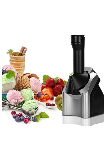 MaSYZBF Home Ice Cream Maker - Portable Household Use Fruit Soft Serve Frozen Yogurt Machine Make Delicious Ice Cream Sorbets and Frozen Yogurt Maker Dessert Maker Silent Homemade