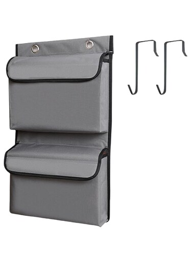 Azonee Pocket Shoe Storage Rack, Door Hanging Wardrobe Storage Rack, Sturdy Wardrobe Storage Rack, Suitable for Bathroom Bedroom Wardrobe Clothing and Toy Storage