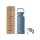 Loch 900ml (32 Oz) Monochrome Stainless Steel Bottle Steel Blue