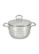 2.4L Casserole (18x10 cm) &acirc;&euro;&ldquo; Premium Stainless Steel, Non-Stick, Oven Safe Pot for Cooking, Baking, and Roasting