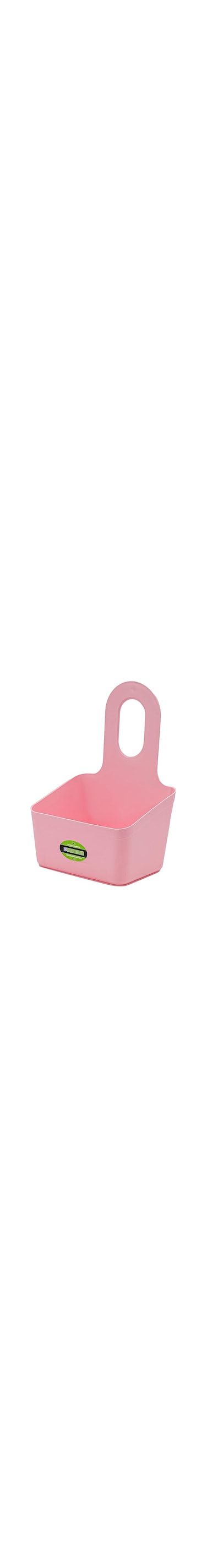 Royalford Multipurpose Hanging Basket- RF11294 Plastic Organizer for Kitchen Supplies, Office Supplies and Bath Supplies, Strong and Durable Construction Break-Resistant Office, Pink