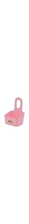 Royalford Multipurpose Hanging Basket- RF11294 Plastic Organizer for Kitchen Supplies, Office Supplies and Bath Supplies, Strong and Durable Construction Break-Resistant Office, Pink