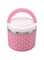 TUORE Thermal Food Container, Lightweight Round Insulated Lunch Box Leakage Proof Large Stain Resistant for Travel for School (Pink)