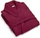 Cotton Home Unisex Bathrobe - 100% Cotton Super Soft Highly Absorbent Lightweight Bathrobes for Women &amp; Men - Ideal for Everyday Comfort &amp; Relaxation Burgundy
