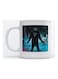 Mug Neon Mask For Coffee And Tea White