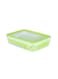 Masterseal Food Keeper Brunch Box Green/Clear 1.2Liters