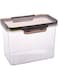 AKDC STORAGE CONTAINER 12CMX18CMX14CM Clear