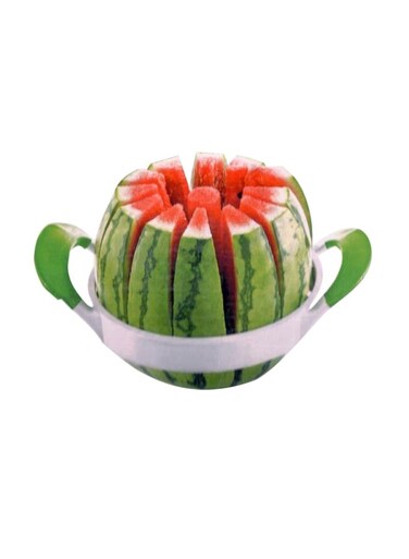 &amp; Home Watermelon Slicer White/Green