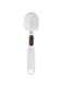 Sorandy Digital Spoon Scale 500g Kitchen Measuring Food Spoon Multi Function Electronic Scale with Handle Grip LCD Display for Coffee Power Pills Tea Flour Oil Baking White